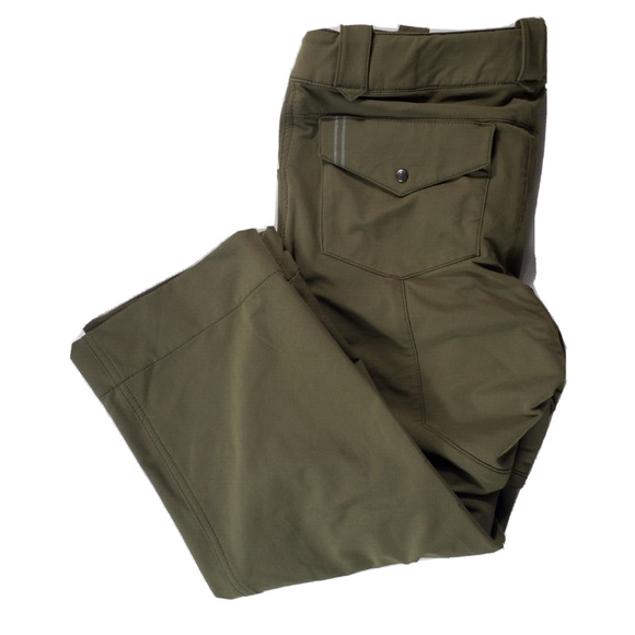 Bontrager Women’s Green Capri Pants Adjustable Waist Pockets Size Small - Picture 2 of 10